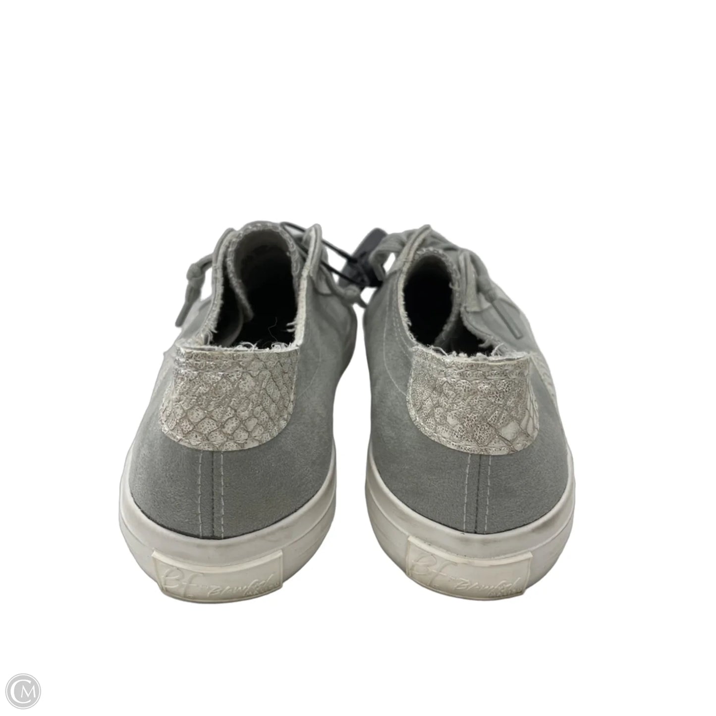 Shoes Sneakers By Blowfish In Grey & White, Size: 7