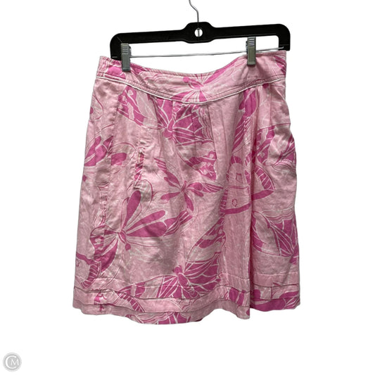 Skirt Designer By Lilly Pulitzer In Geometric Pattern, Size: 6