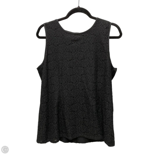 Blouse Sleeveless By Banana Republic In Floral Print, Size: L