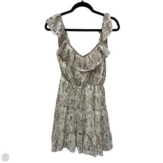 Dress Casual Short By Entro In Snakeskin Print, Size: M