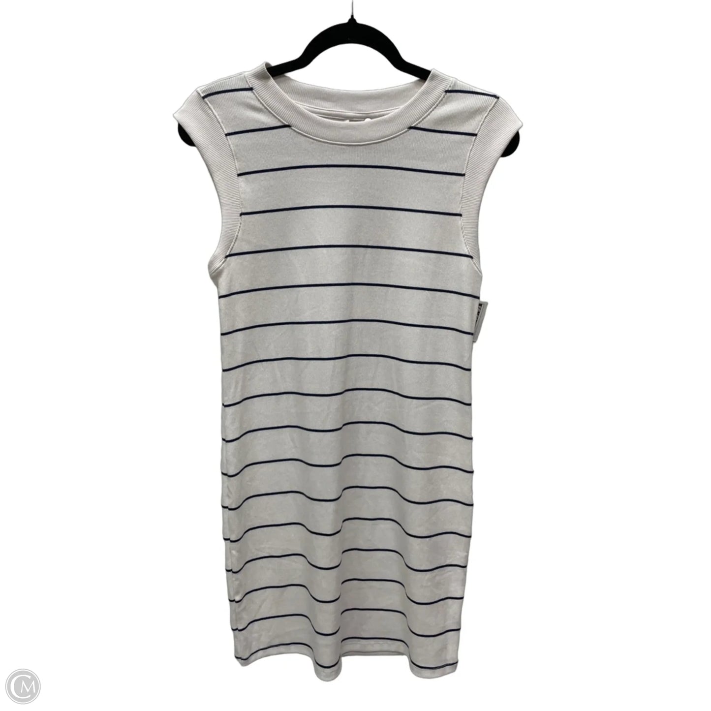 Dress Casual Midi By A New Day In Striped Pattern, Size: S