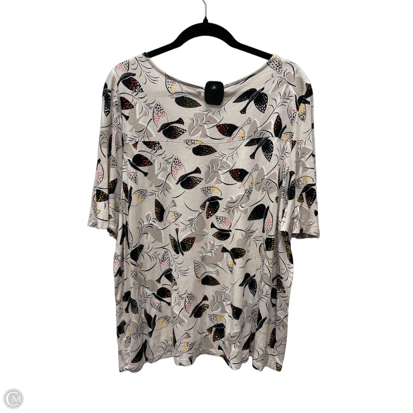 Top Short Sleeve By Old Navy In Geometric Pattern, Size: 2x