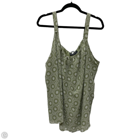 Top Sleeveless By Lane Bryant In Floral Print, Size: 3x
