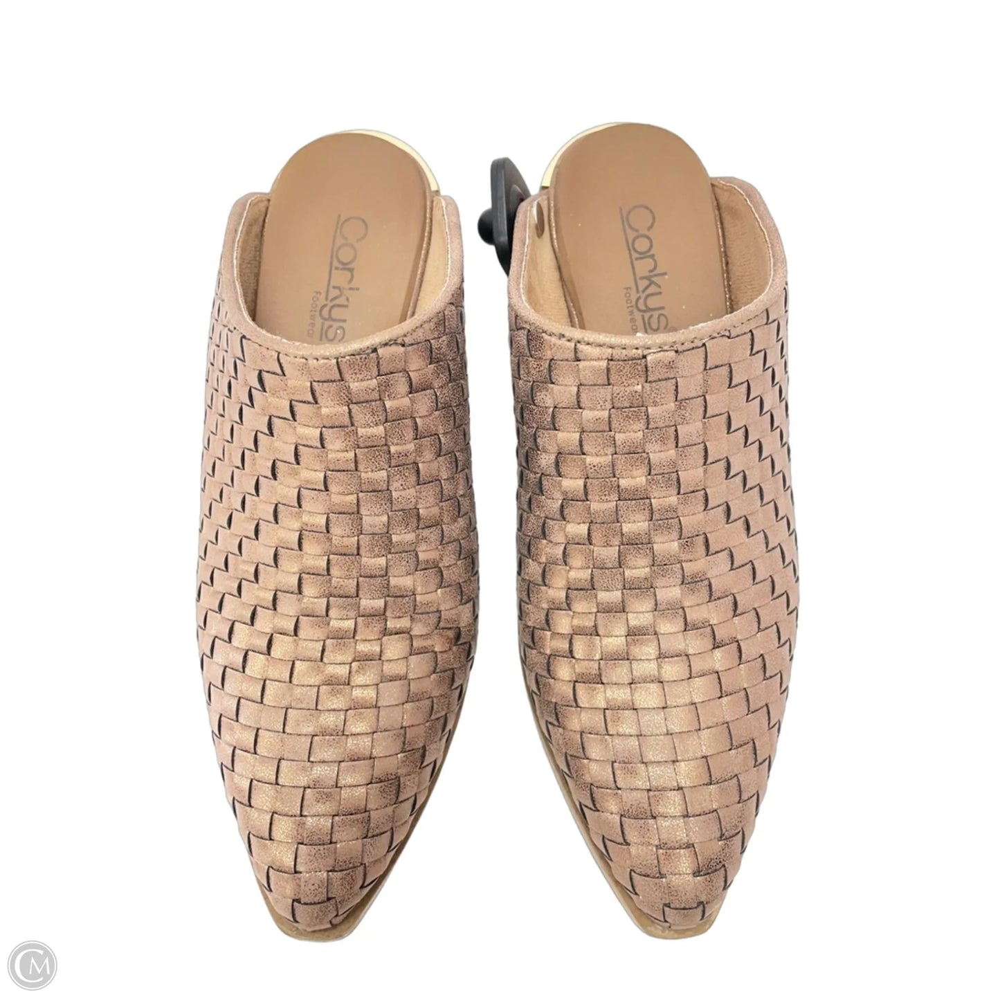 Shoes Heels Block By Corkys In Brown, Size: 8
