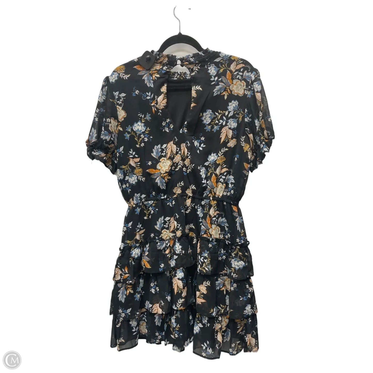 Dress Casual Midi By Clothes Mentor In Floral Print, Size: L