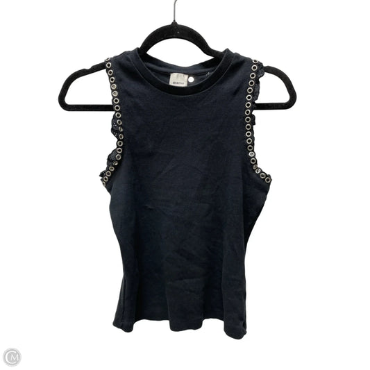 Top Sleeveless By Maeve In Black, Size: S