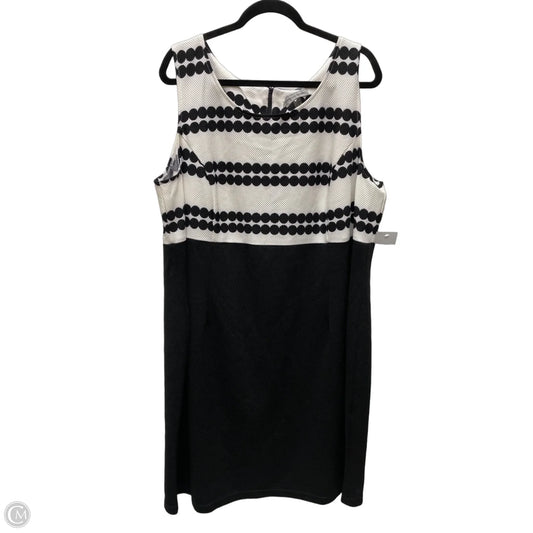 Dress Party Midi By Dannyandnicole In Polkadot Pattern, Size: 3x