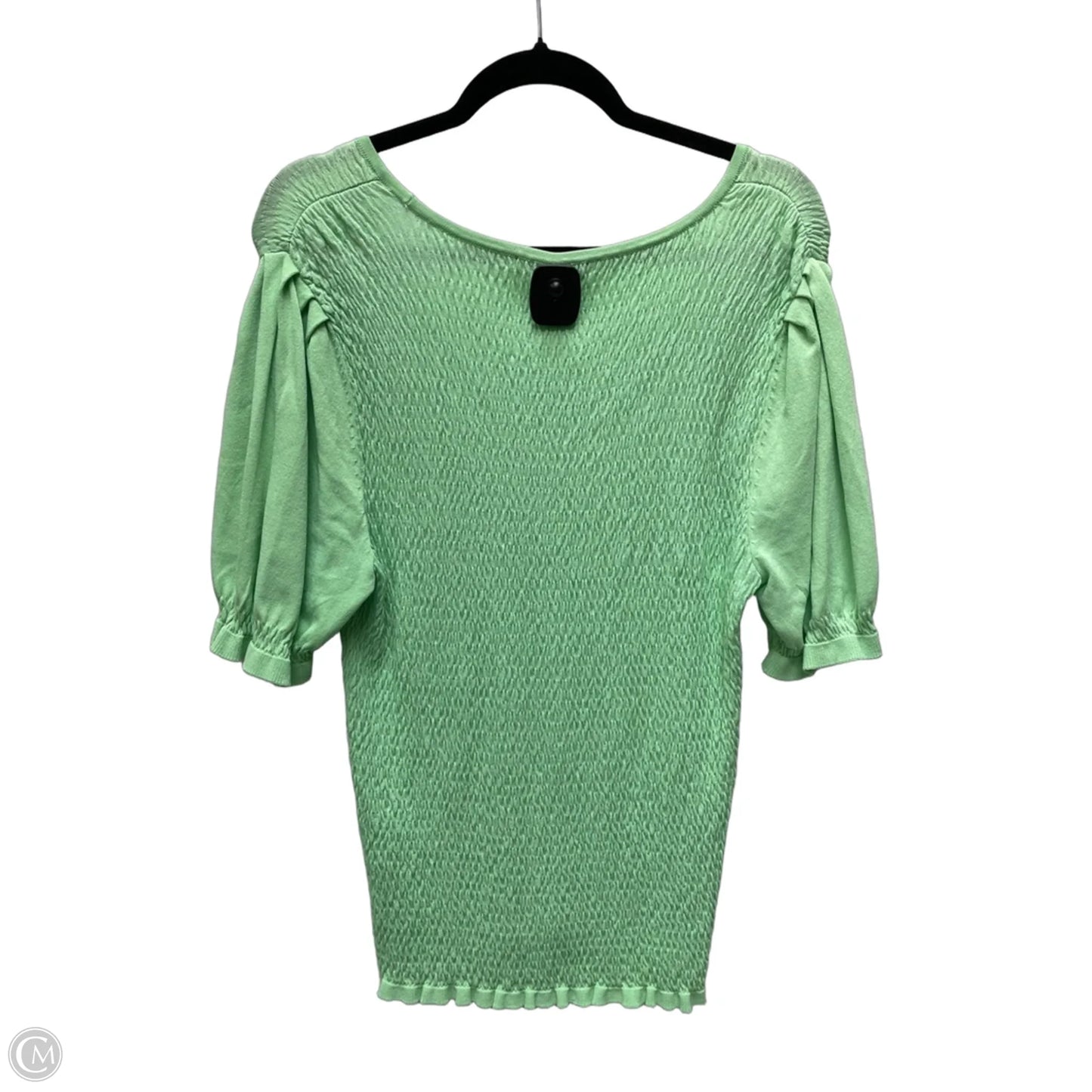 Top Short Sleeve By Inc In Green, Size: Xl