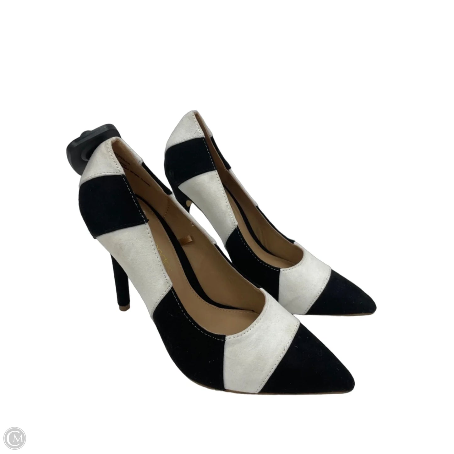 Shoes Heels Stiletto By Eva Mendes In Striped Pattern, Size: 6