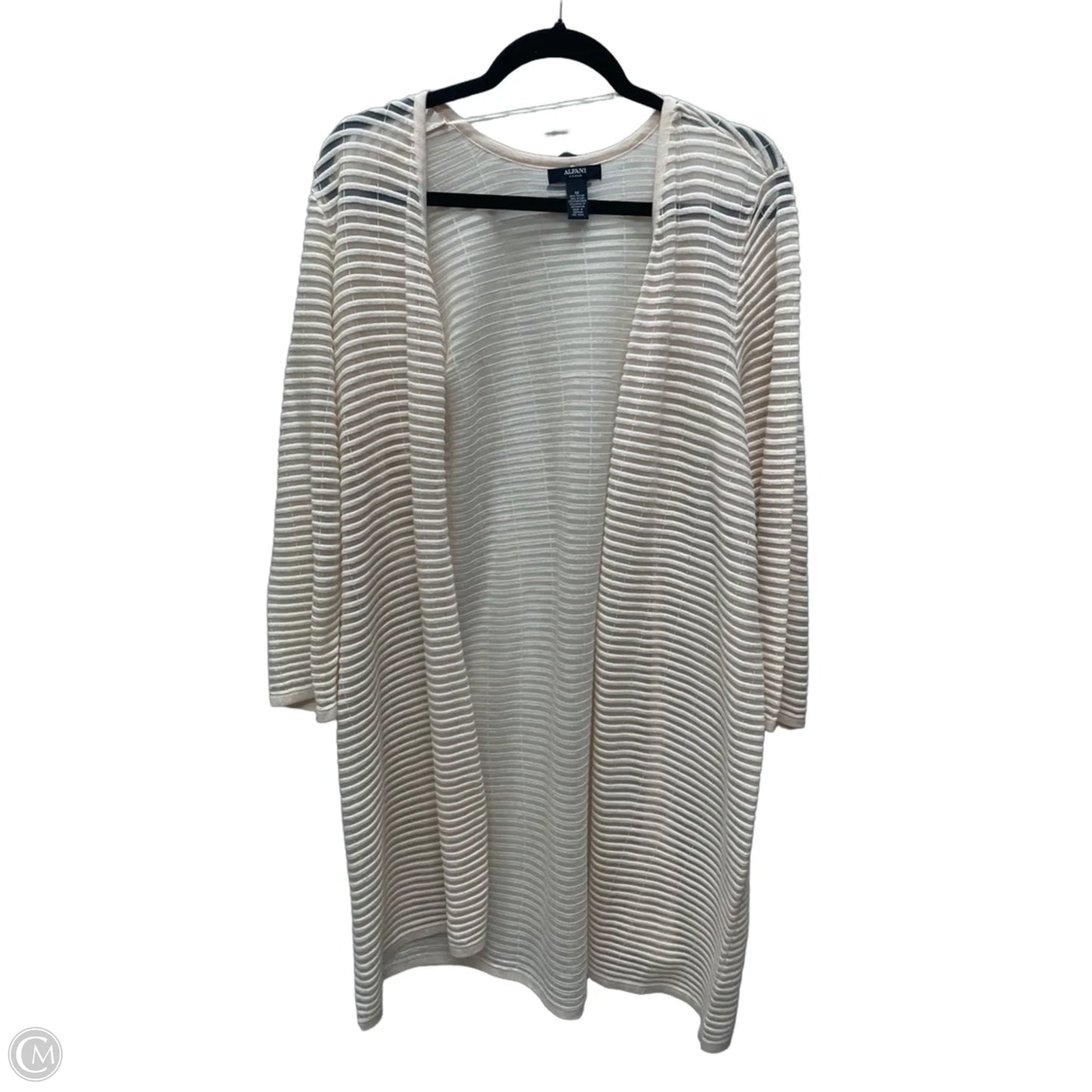 Cardigan By Alfani In Striped Pattern, Size: 1x
