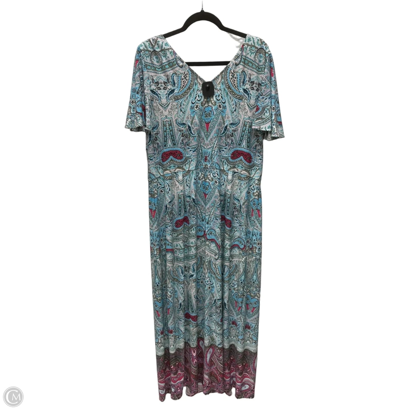 Dress Casual Maxi By London Style In Geometric Pattern, Size: 2x