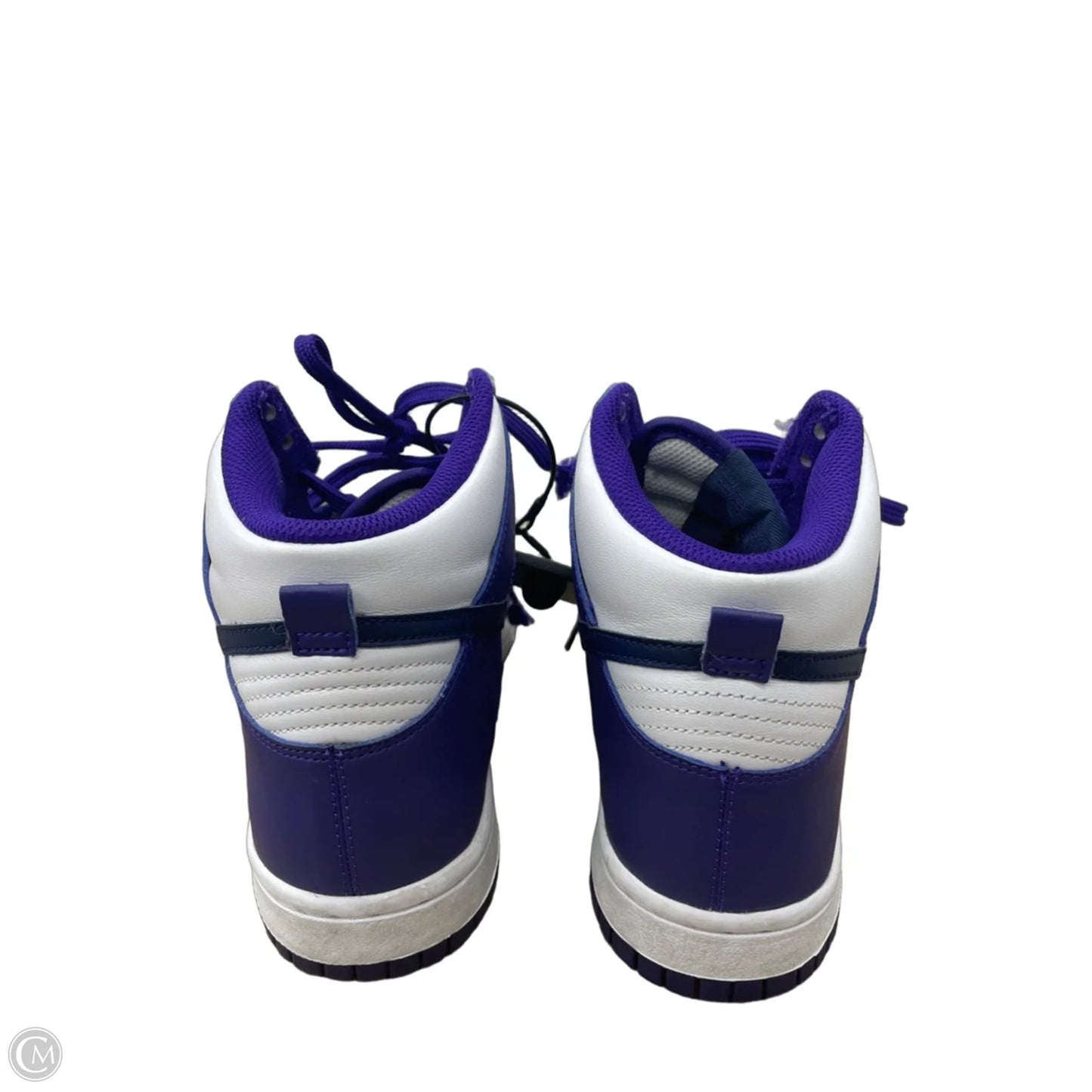 Shoes Sneakers By Nike In Purple & White, Size: 8