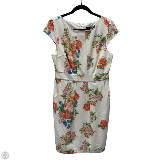 Dress Party Midi By Modcloth In Floral Print, Size: L