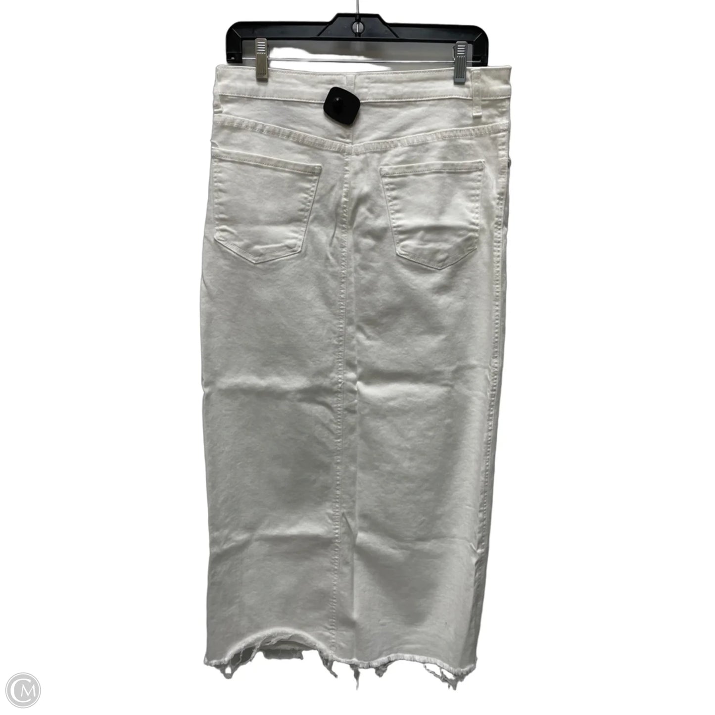 Skirt Maxi By Oat In White, Size: 10