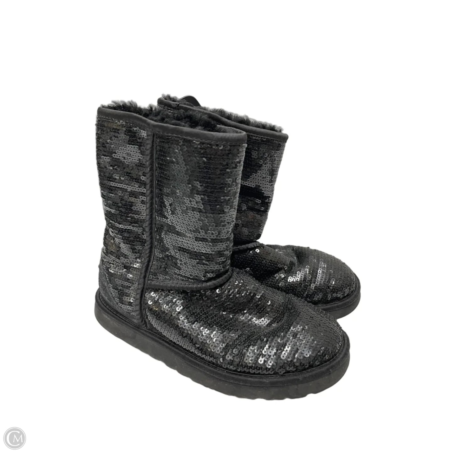 Boots Designer By Ugg In Black, Size: 7