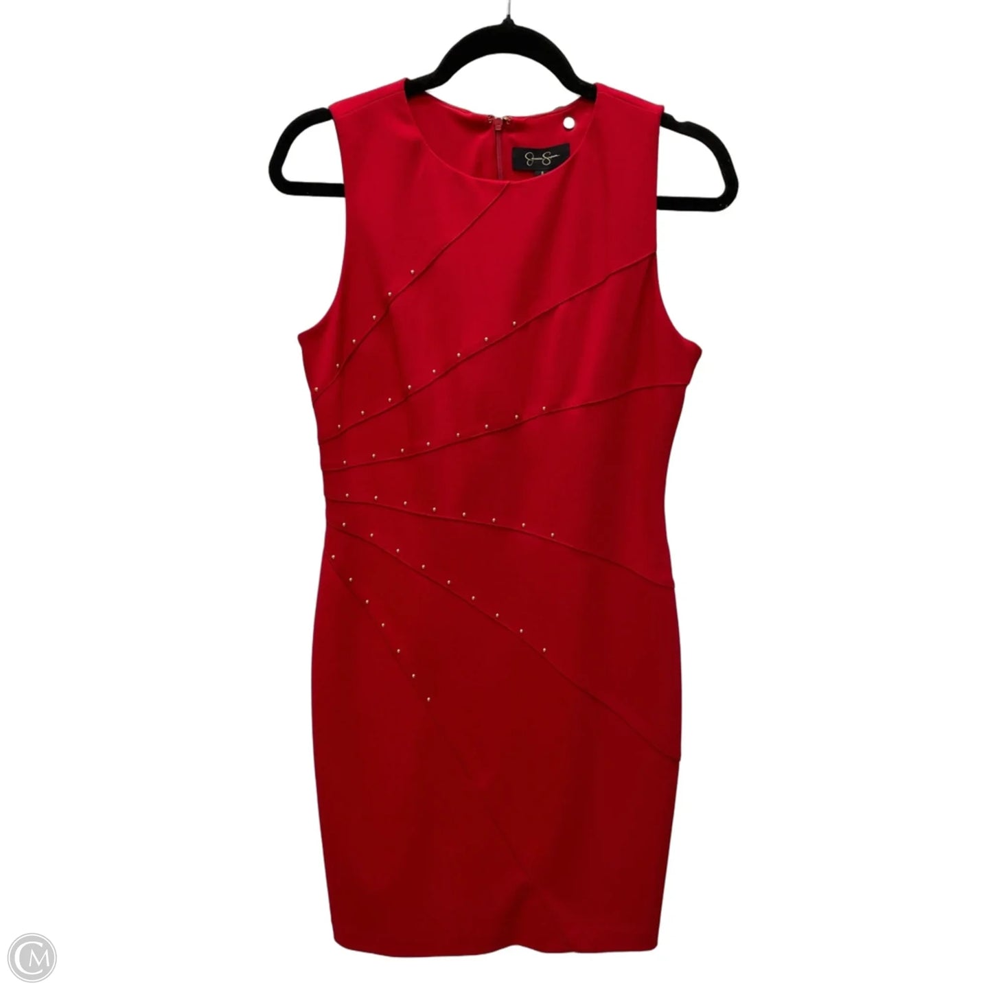 Dress Party Midi By Jessica Simpson In Red, Size: M