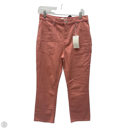 Jeans Skinny By Joie In Red Denim, Size: 6