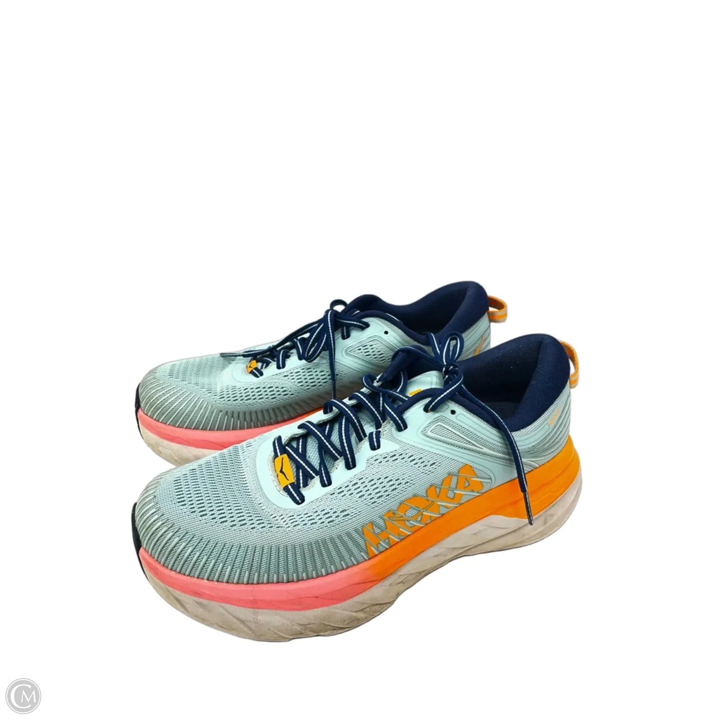 Shoes Athletic By Hoka In Aqua, Size: 8.5