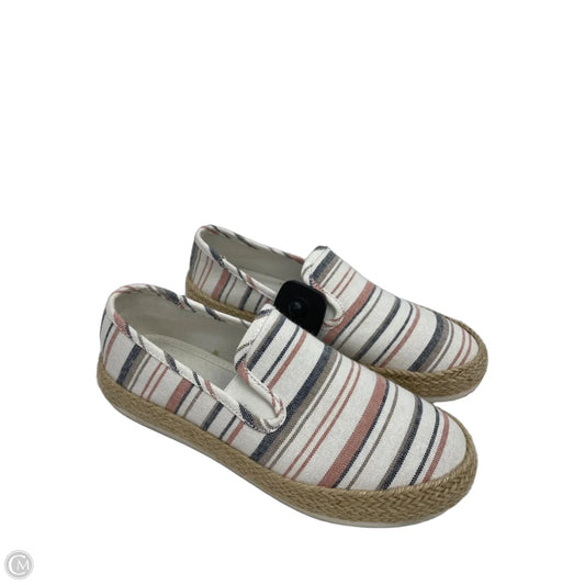 Shoes Flats By Esprit In Striped Pattern, Size: 7