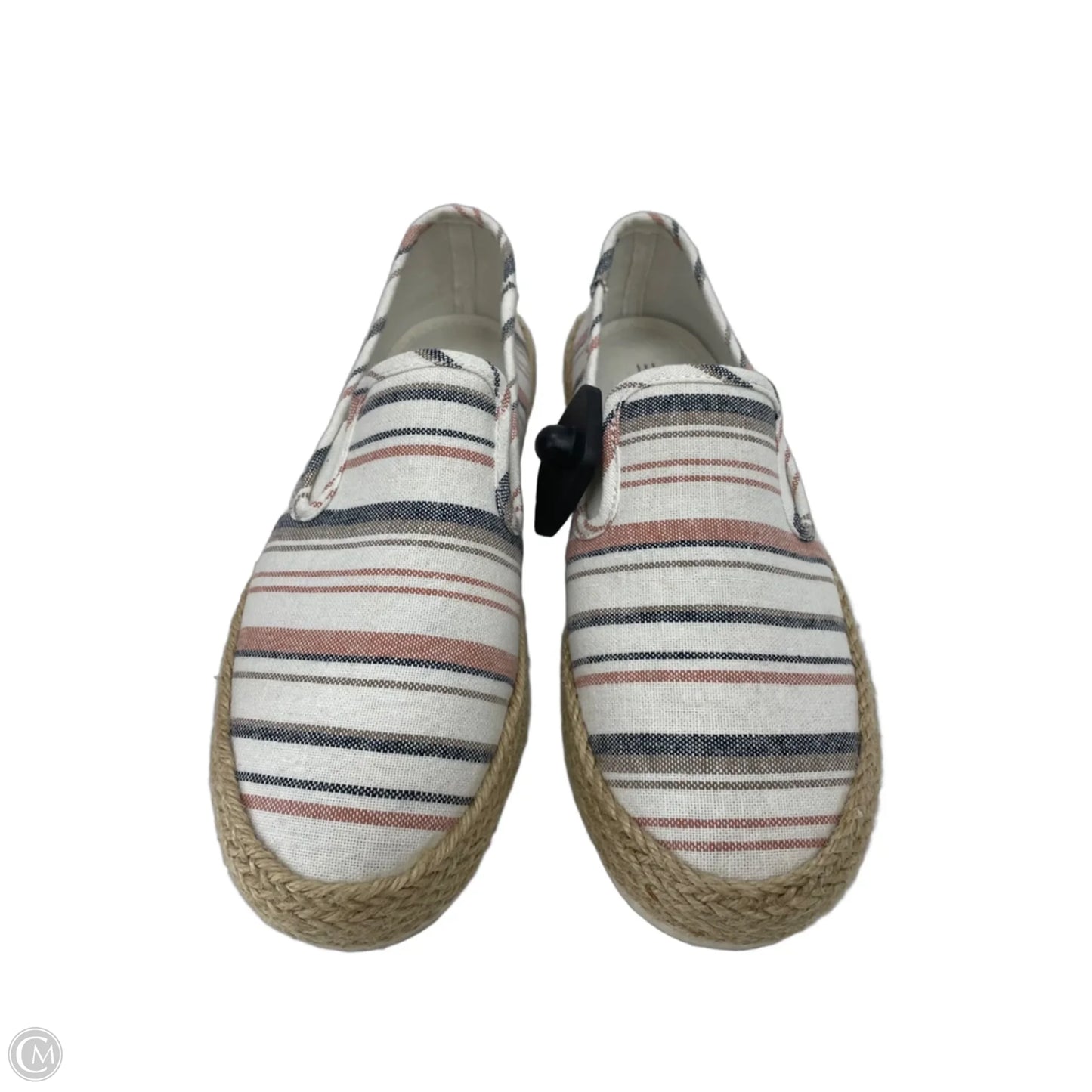 Shoes Flats By Esprit In Striped Pattern, Size: 7