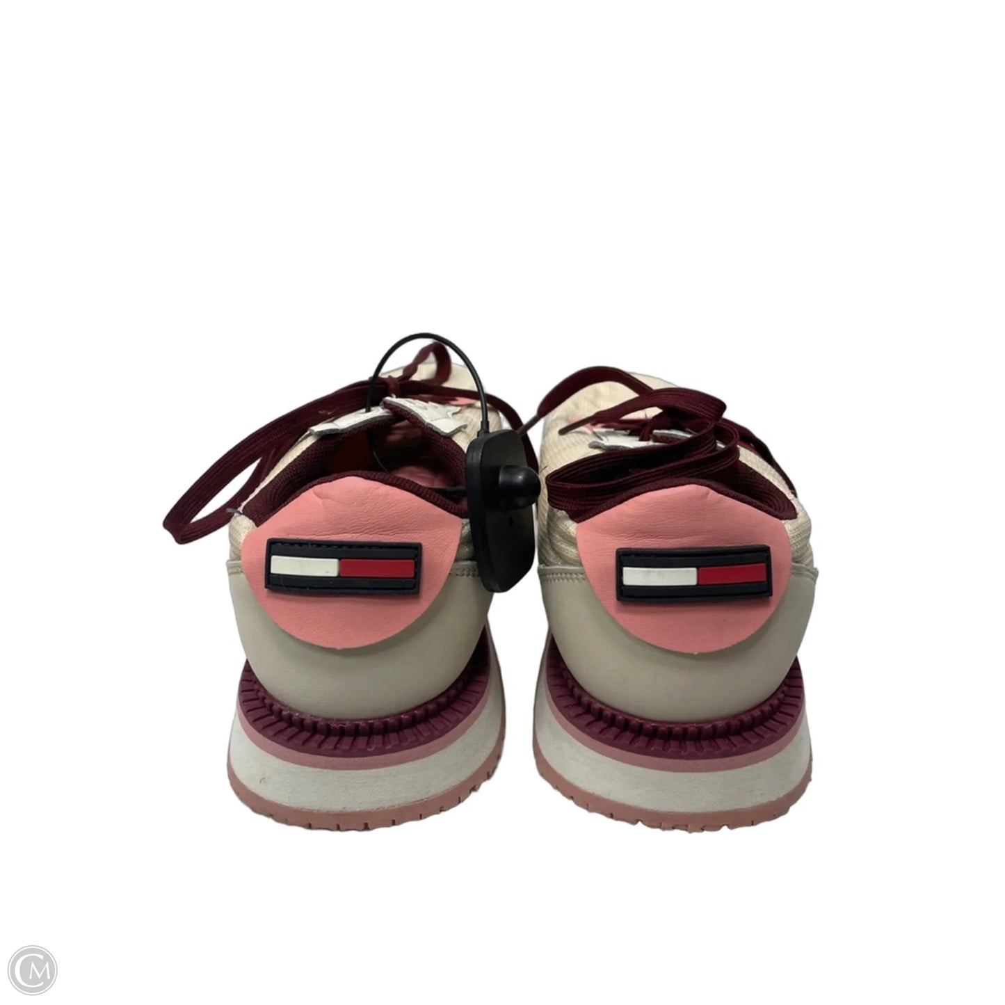 Shoes Sneakers By Tommy Hilfiger In Cream & Pink, Size: 6.5