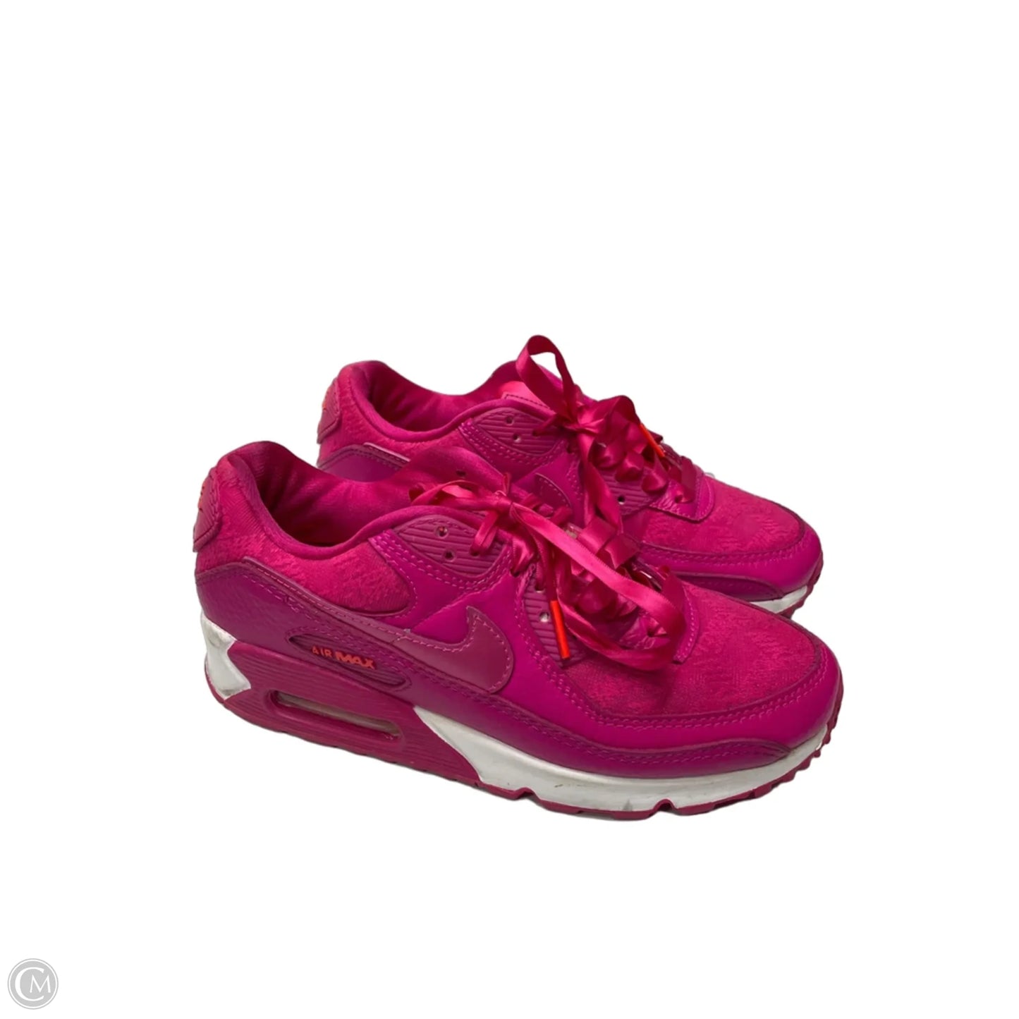 Shoes Sneakers By Nike In Pink & White, Size: 7