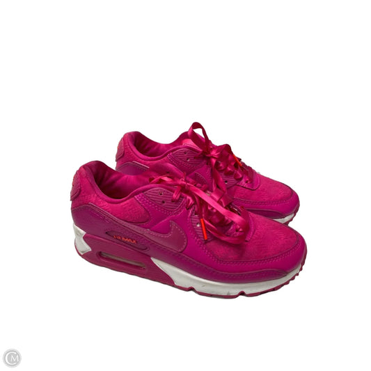 Shoes Sneakers By Nike In Pink & White, Size: 7