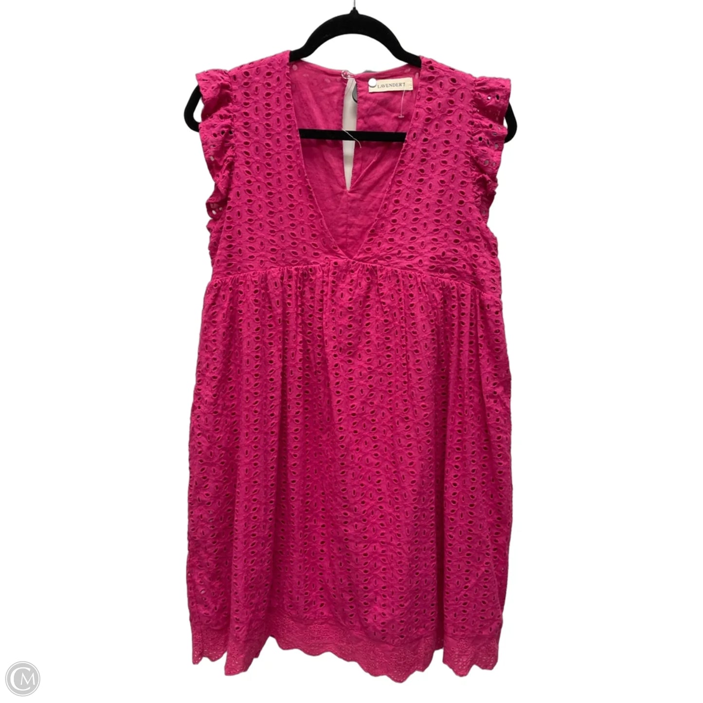 Dress Casual Short By Clothes Mentor In Pink, Size: M