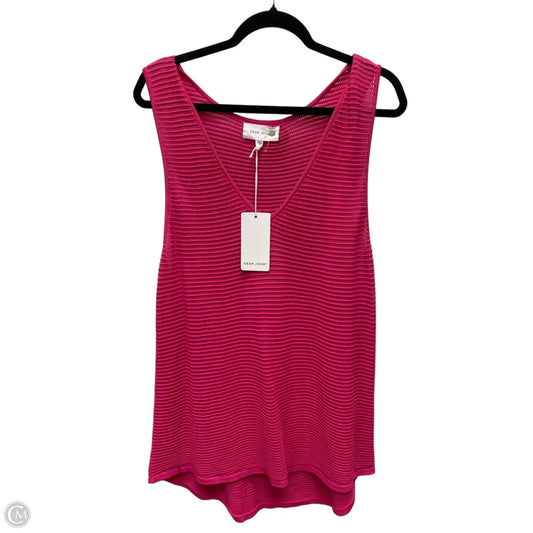 Vest Sweater By Dear John In Pink, Size: L