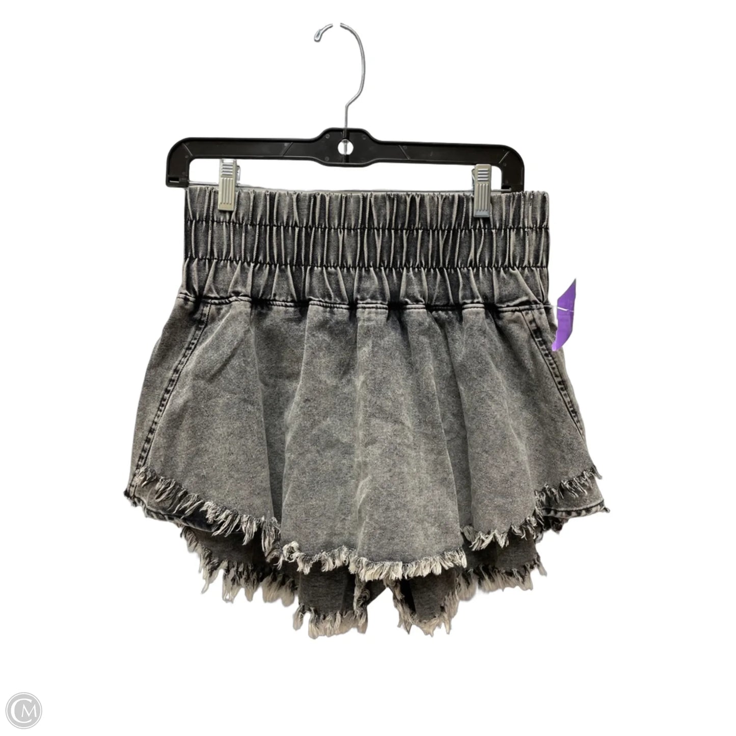 Skort By Peach Love Cream California In Black Denim, Size: 6