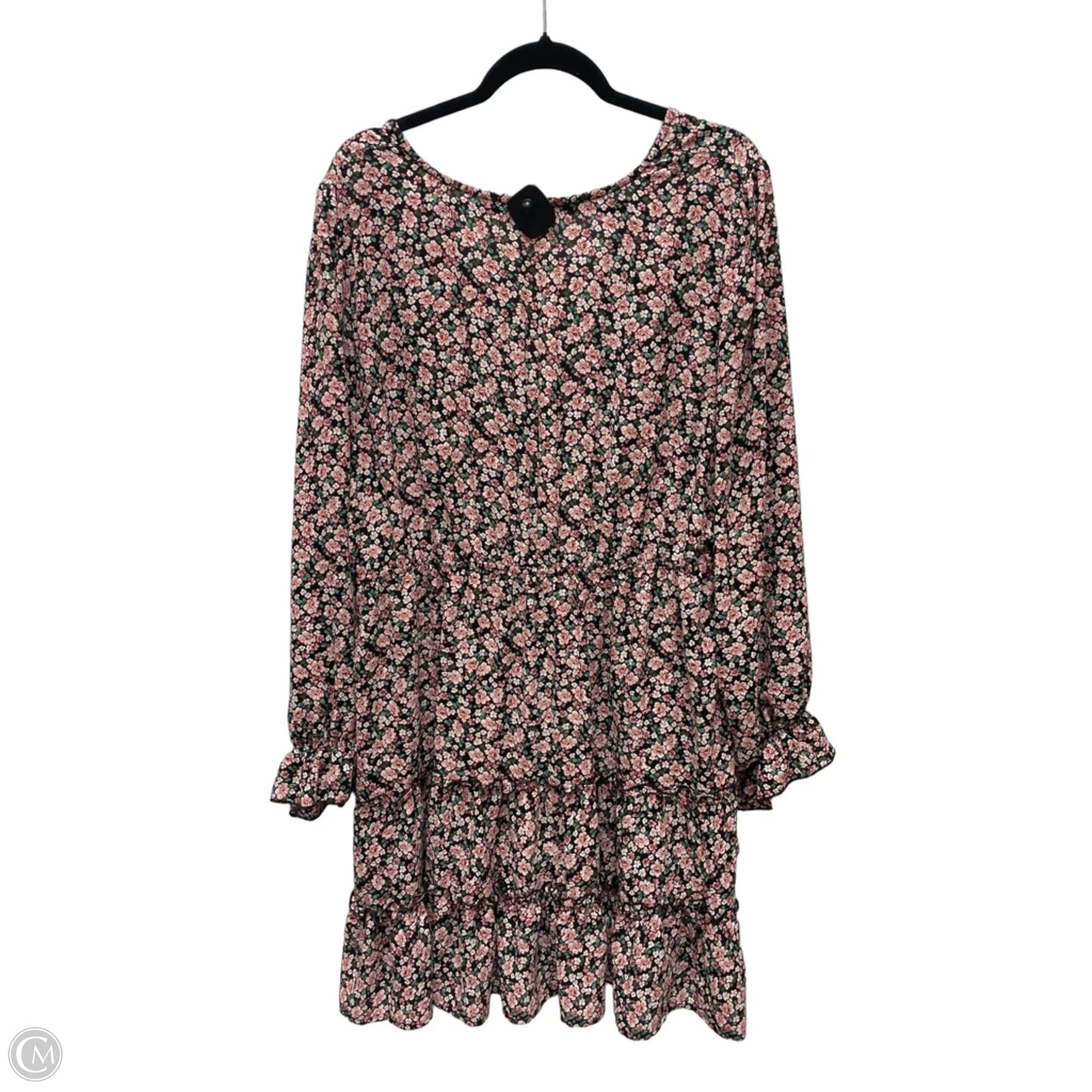 Dress Casual Midi By Inspired Hearts In Floral Print, Size: 3x