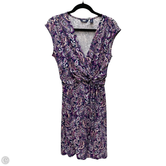 Dress Casual Short By Lands End In Floral Print, Size: S