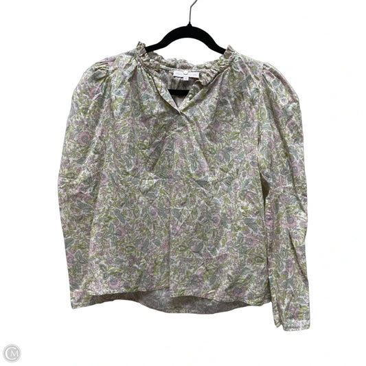Top Long Sleeve By House Of Harlow In Floral Print, Size: Xs