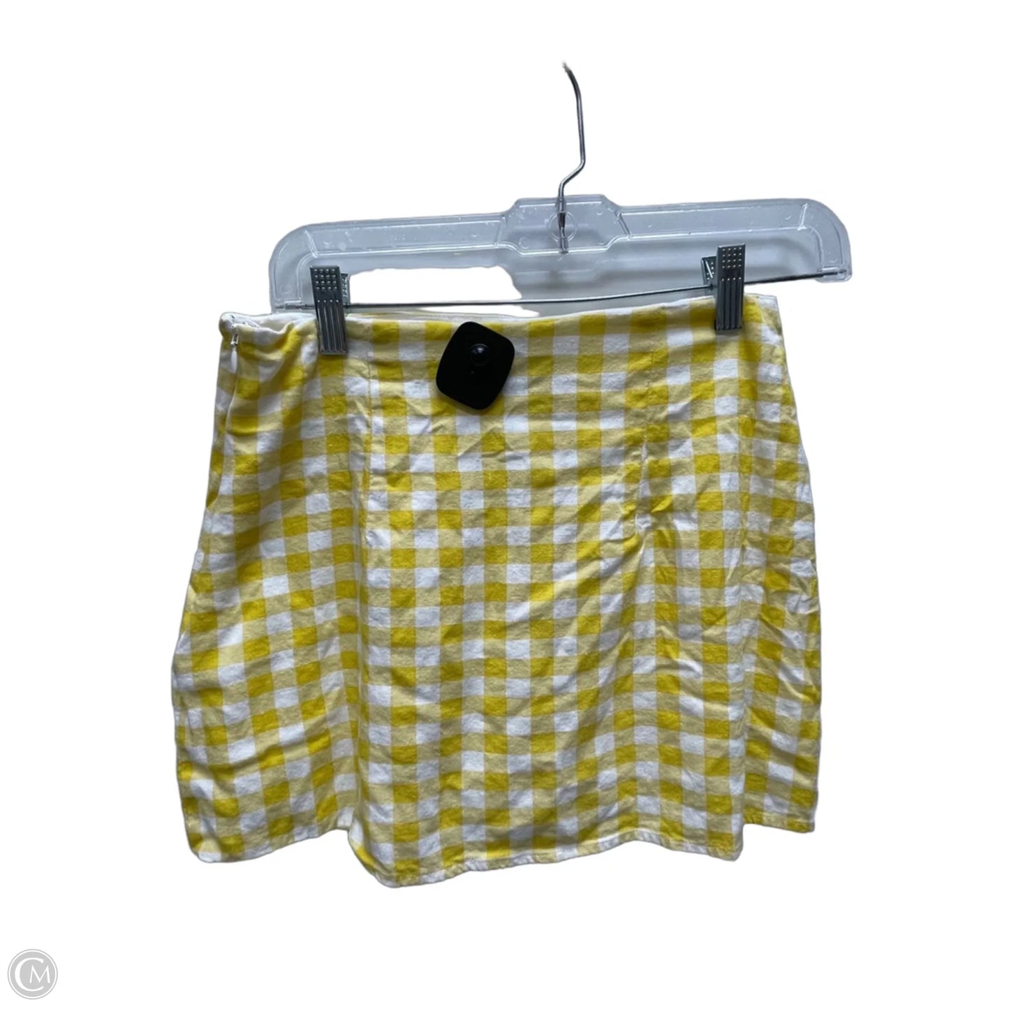 Skirt Set 2pc By Sugar Lips In Checkered Pattern, Size: Xs