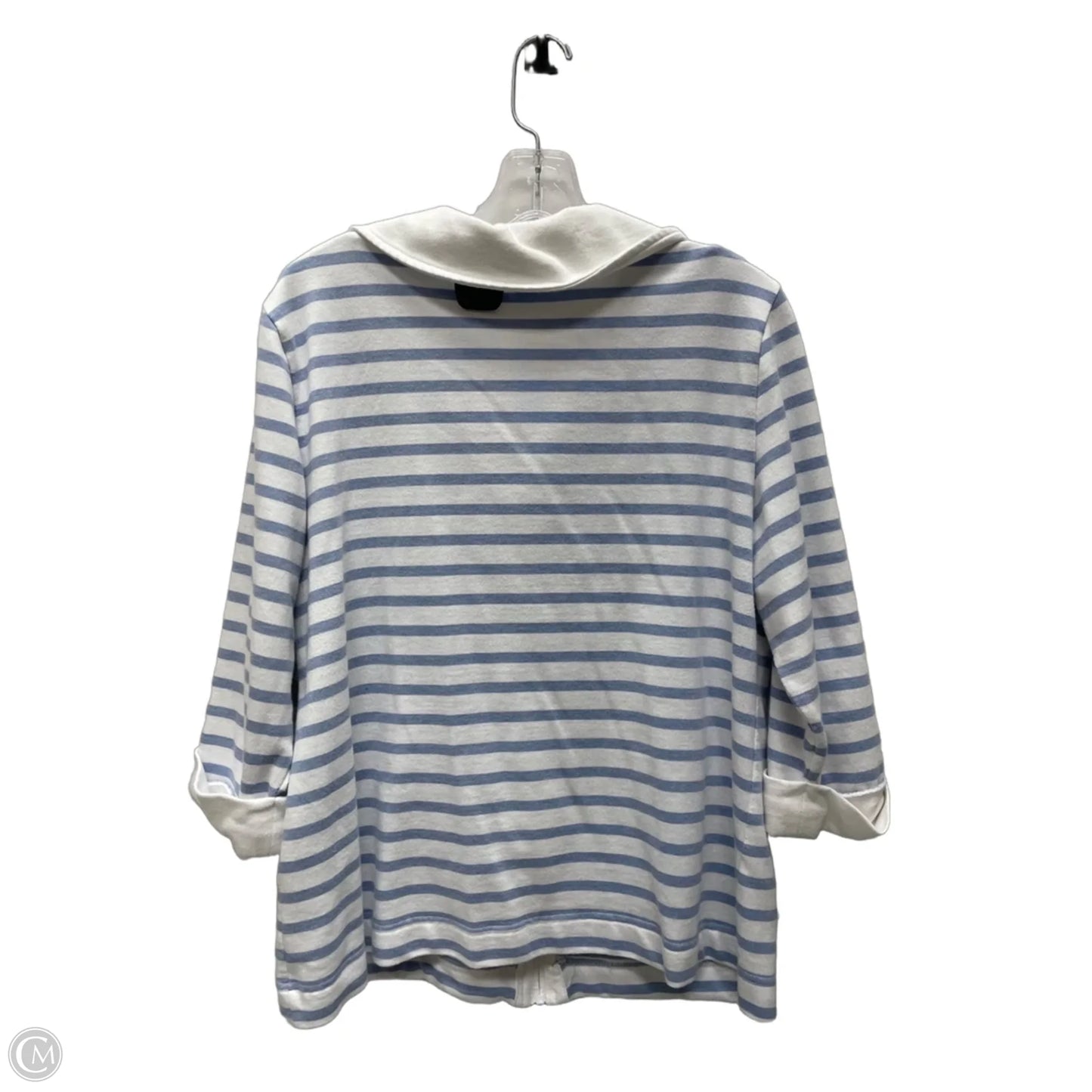 Shorts Set By Karen Scott In Striped Pattern, Size: L