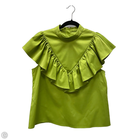 Top Sleeveless By Crosby In Green, Size: S