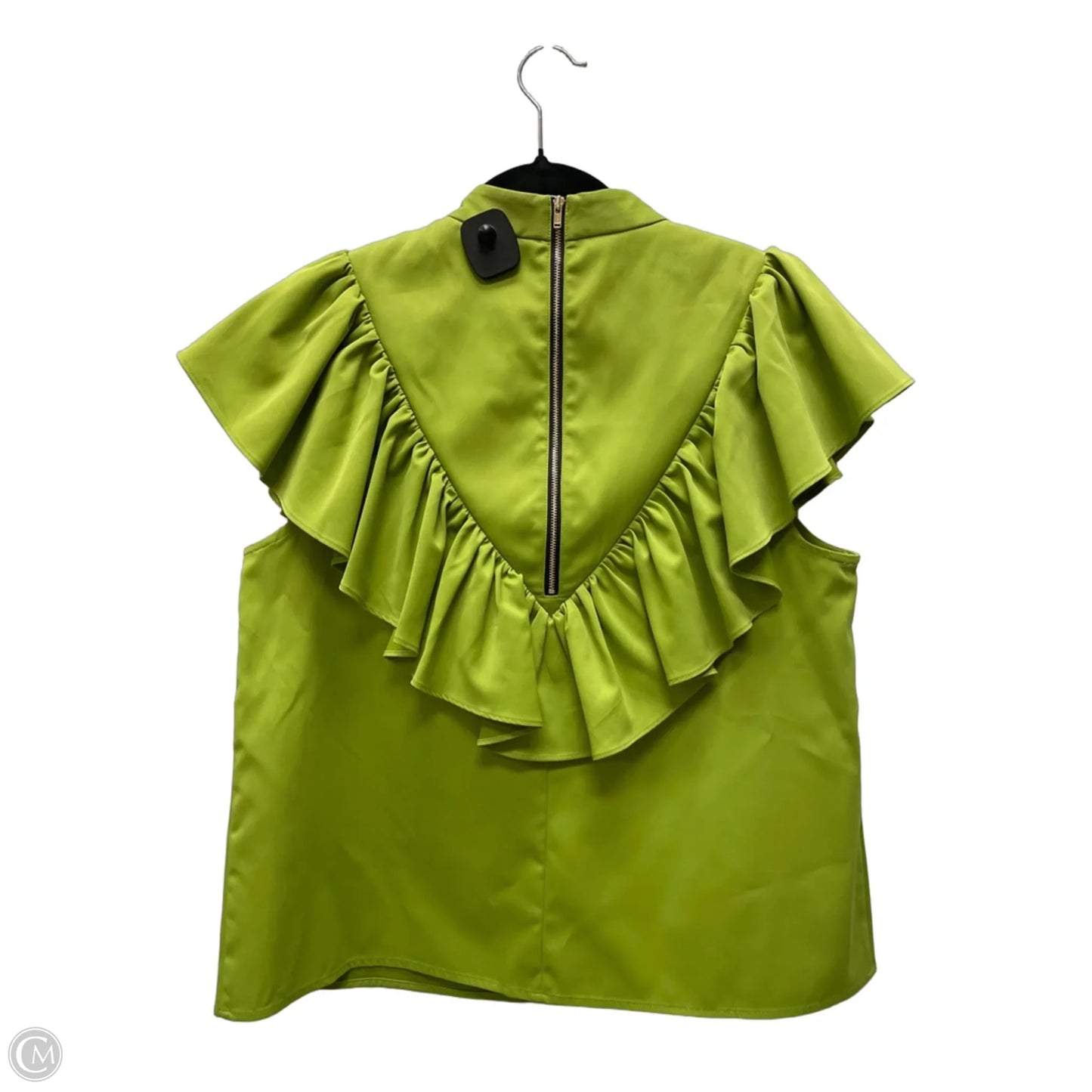 Top Sleeveless By Crosby In Green, Size: S