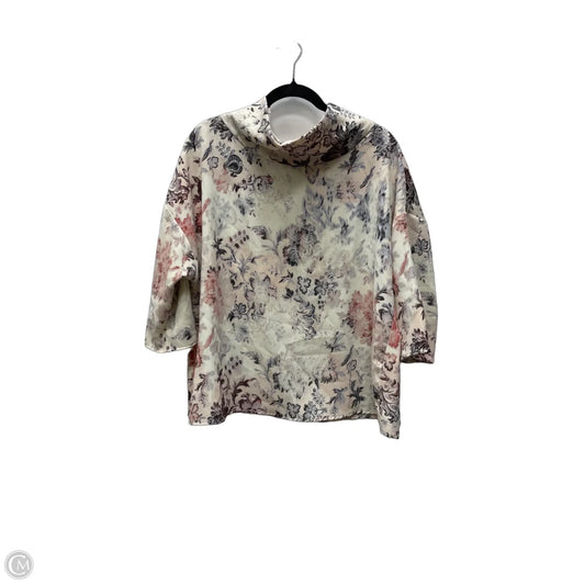 Top Long Sleeve By Chicos In Floral Print, Size: L