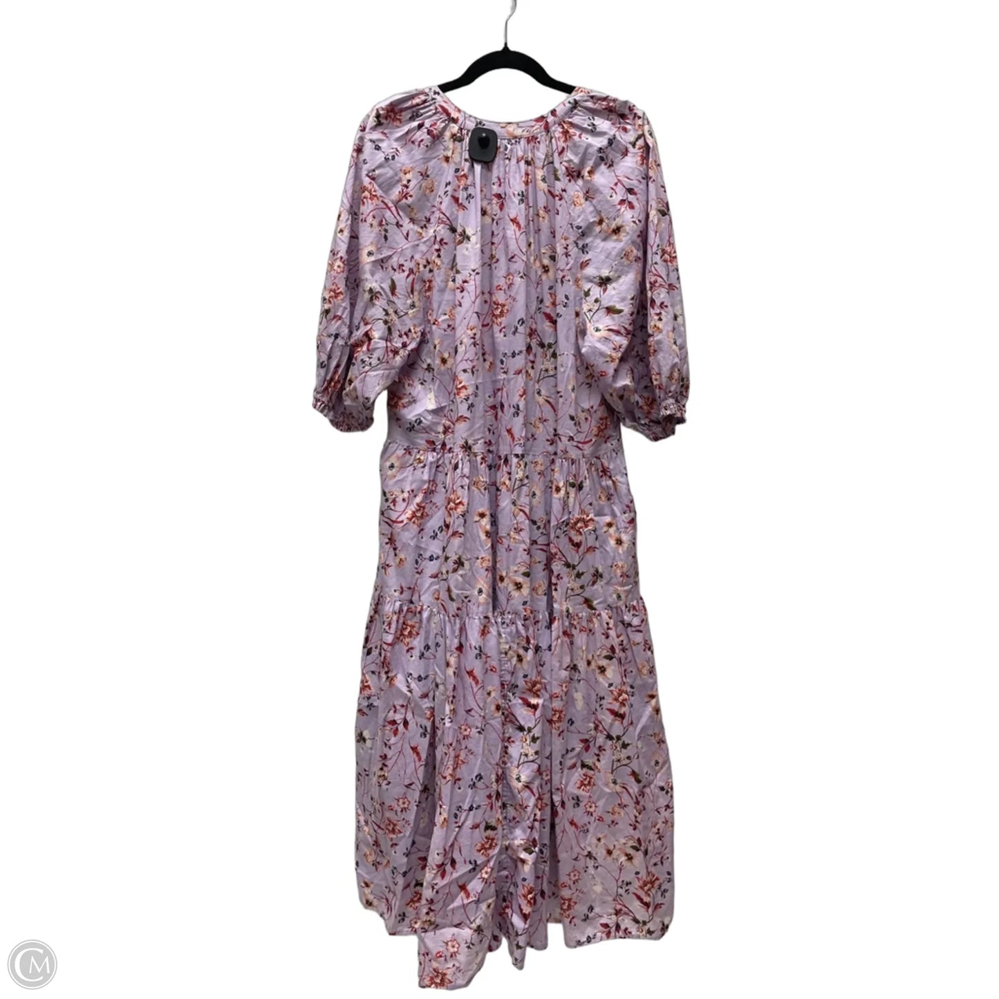Dress Casual Short By Time And Tru In Floral Print, Size: 2x