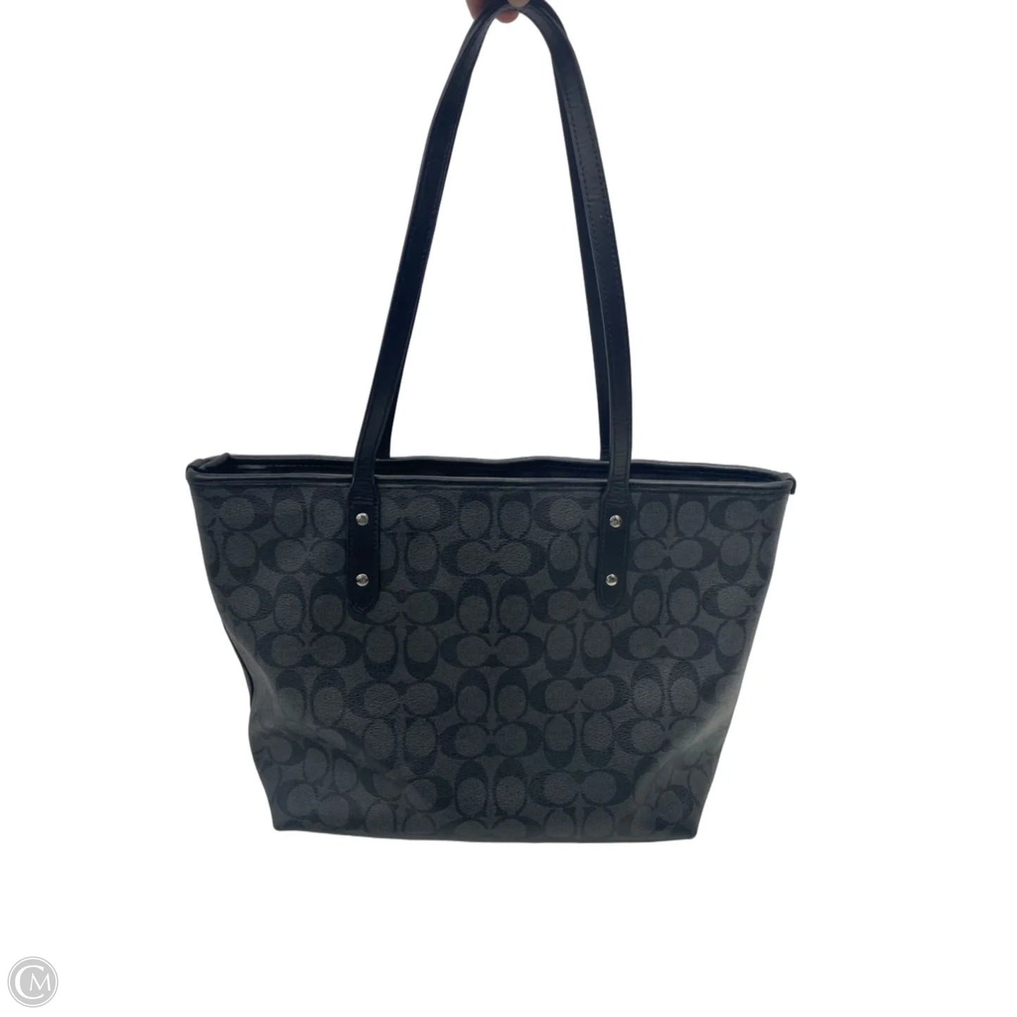 Tote Designer By Coach, Size: Medium