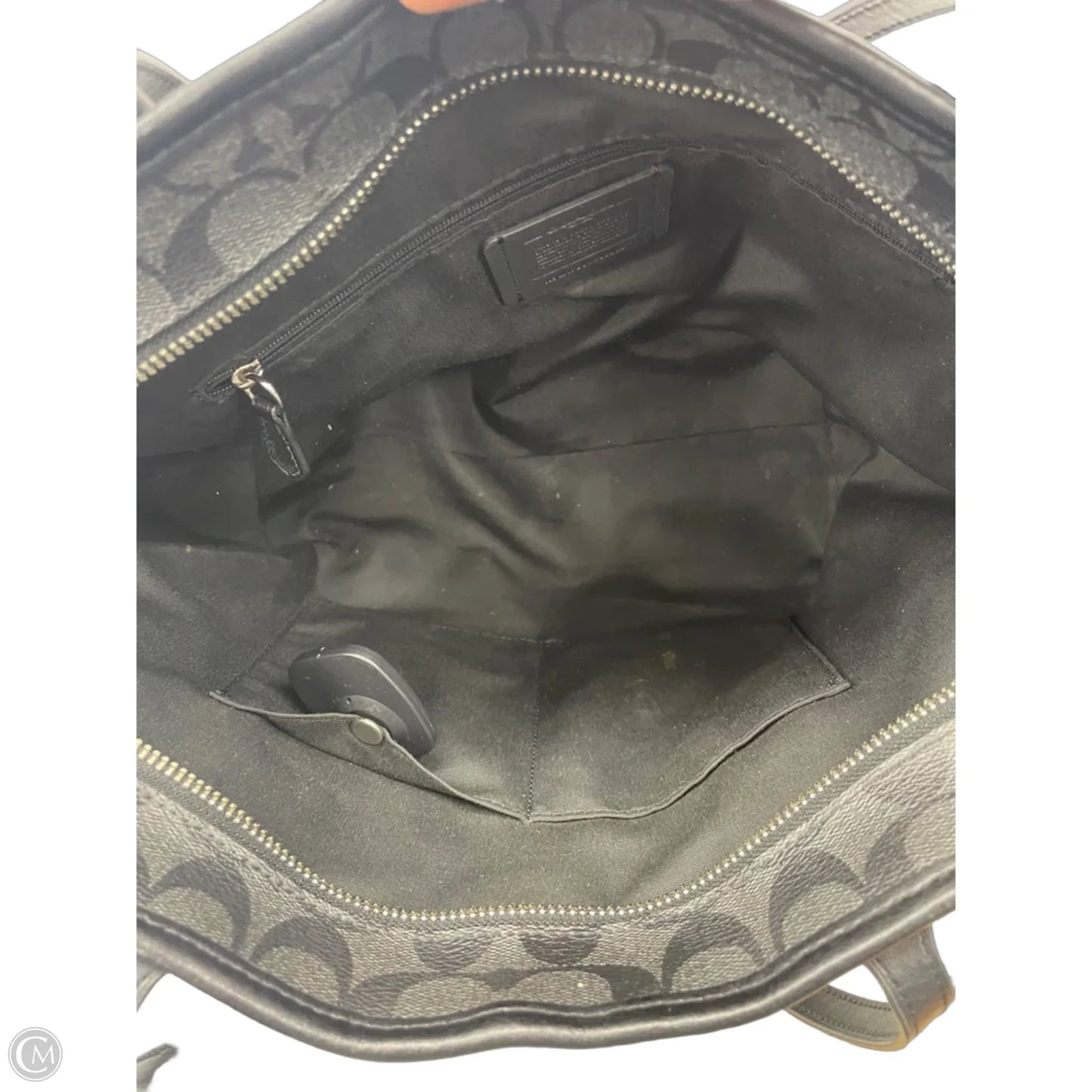 Tote Designer By Coach, Size: Medium