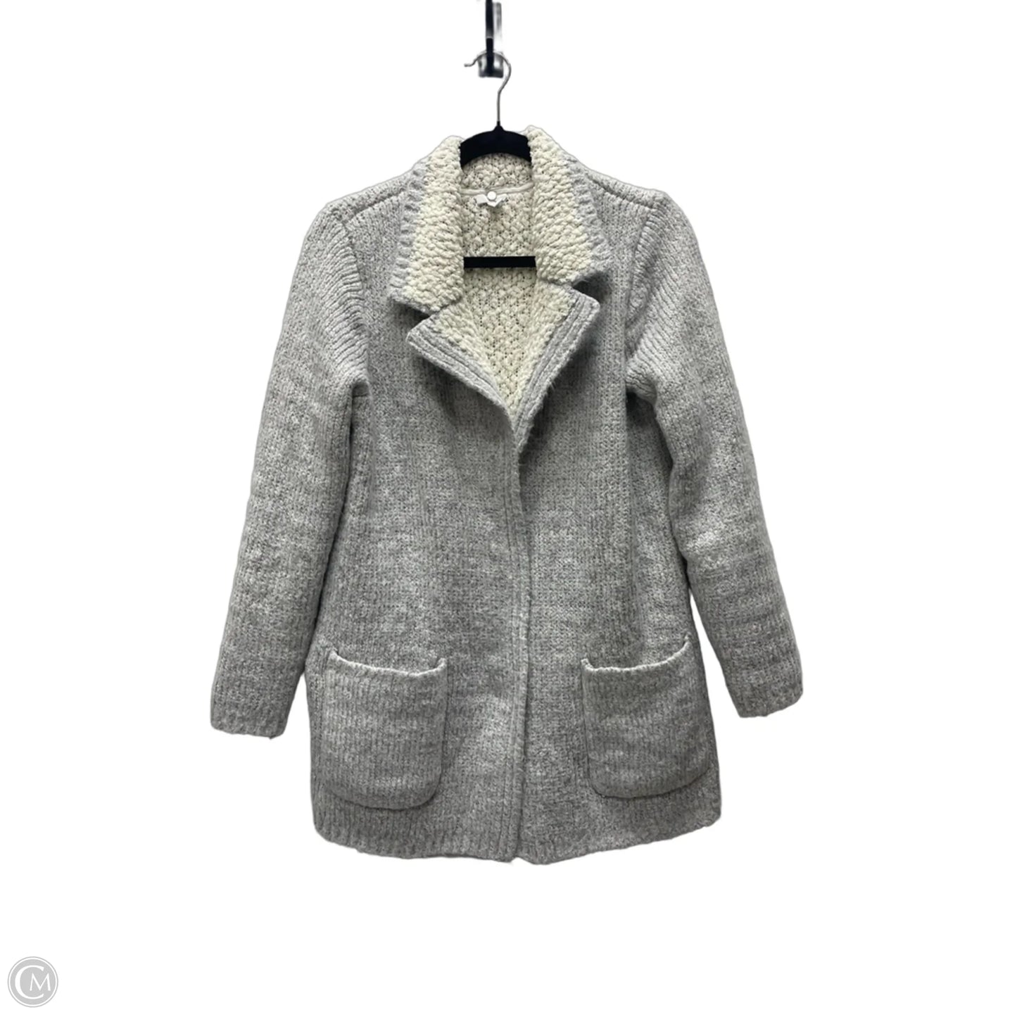 Sweater Cardigan By J. Jill In Grey, Size: S