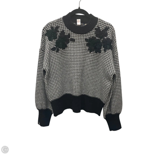Sweater By Brooks Brothers In Floral Print, Size: Xl