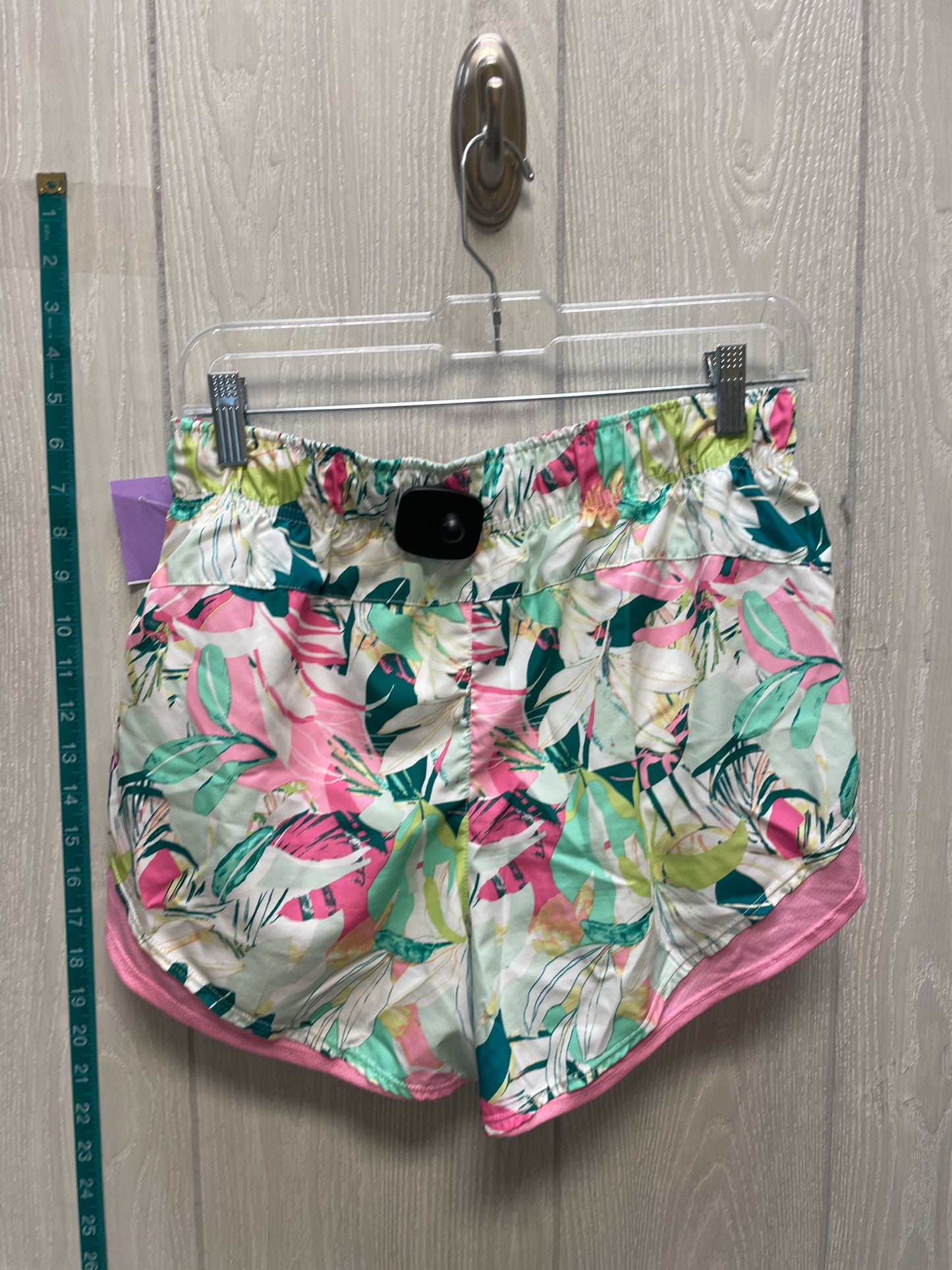 Tropical Print Athletic Shorts Athletic Works, Size M