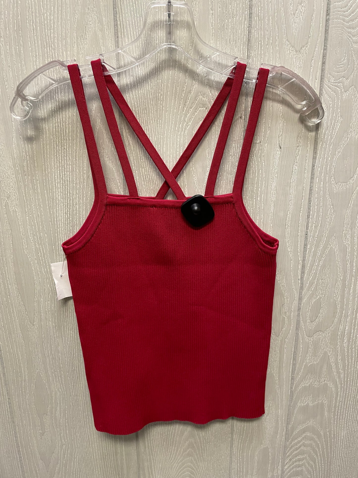 Top Sleeveless By Endless Rose In Red, Size: M