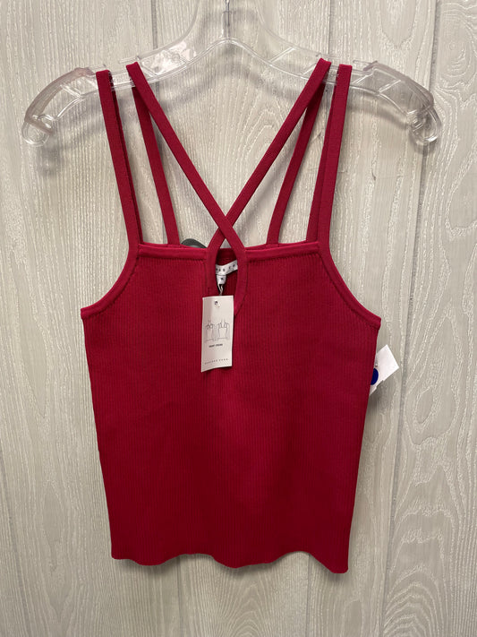 Top Sleeveless By Endless Rose In Red, Size: M