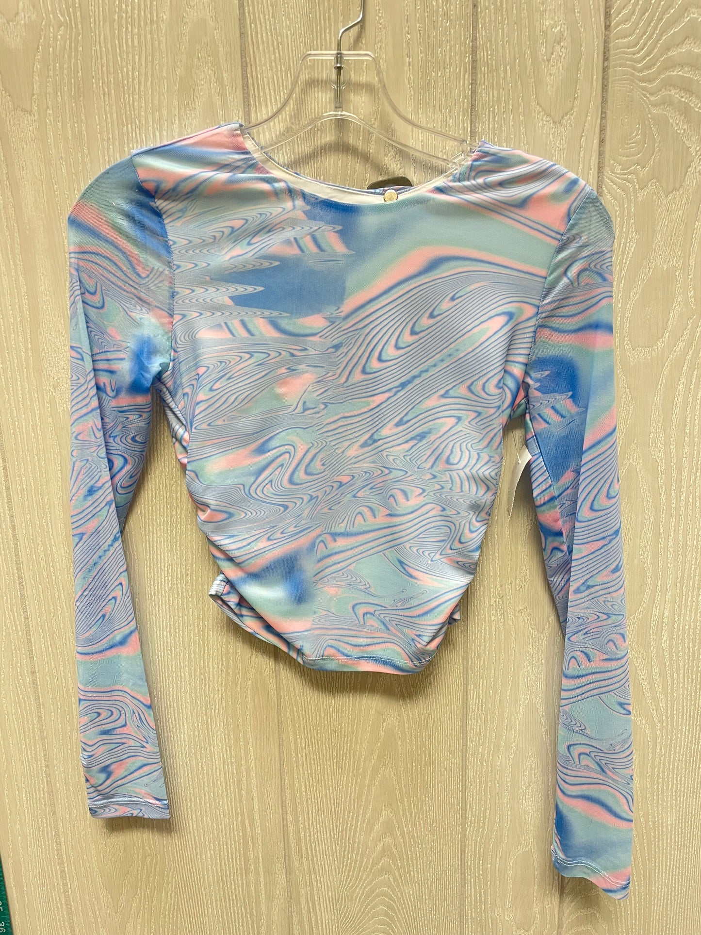 Top Long Sleeve By PRINCESS POLLY  In Tie Dye Print, Size: Xs