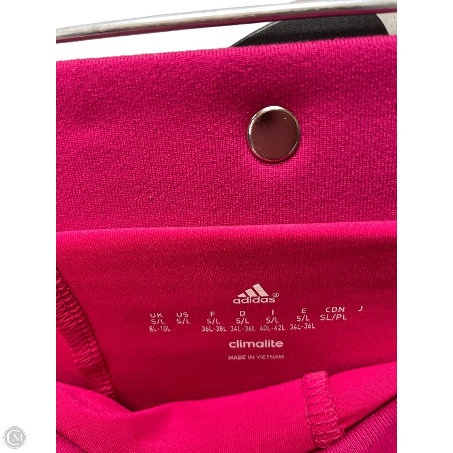 Athletic Skort By Adidas In Pink, Size: S