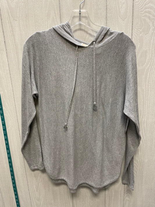 Top Long Sleeve Designer By Michael Kors In Grey, Size: S