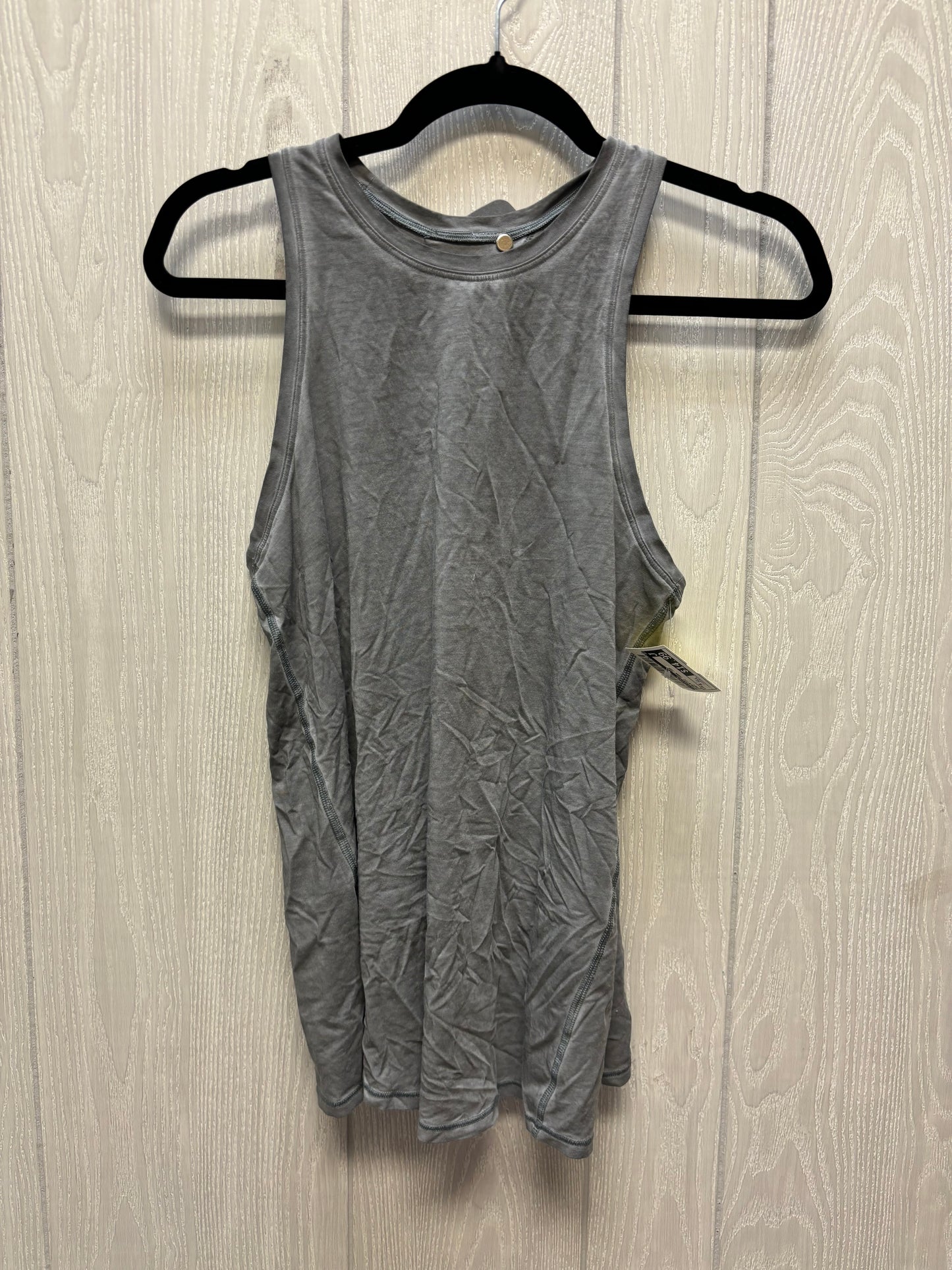 Athletic Tank Top By Lululemon In Grey, Size: S